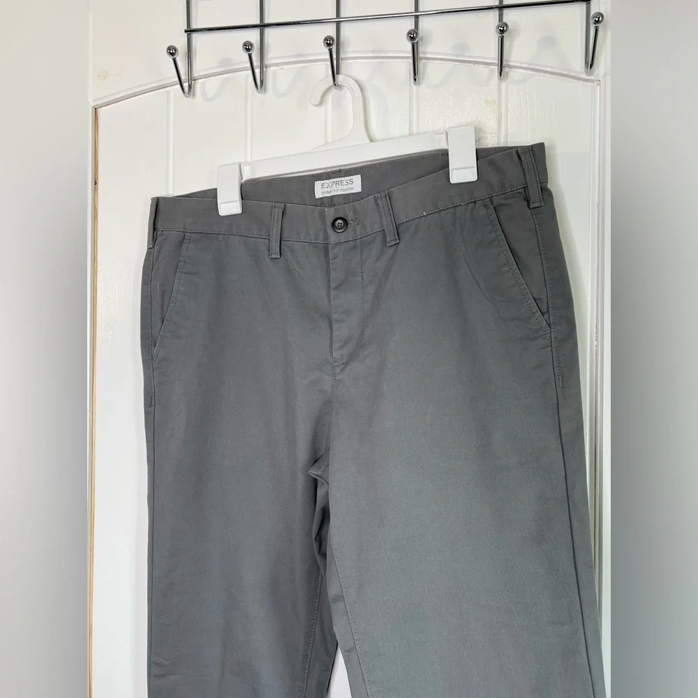 Express Skinny Fit Hayden pants - Grey 33 X 32